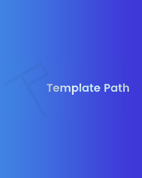 Template path